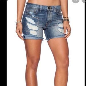 Free People Avi Mexico denim shorts